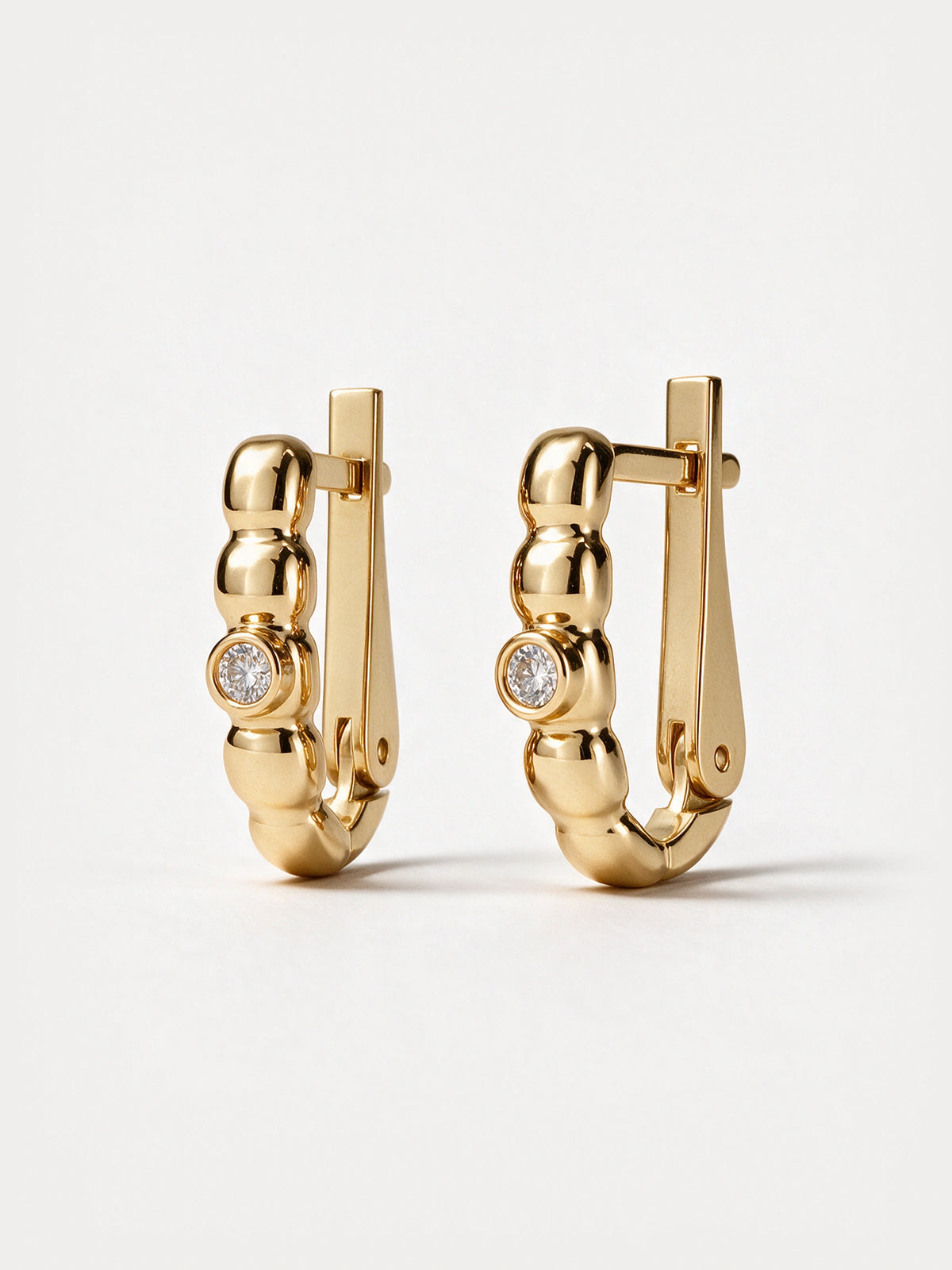 Sculptural Bubble Drop Earrings