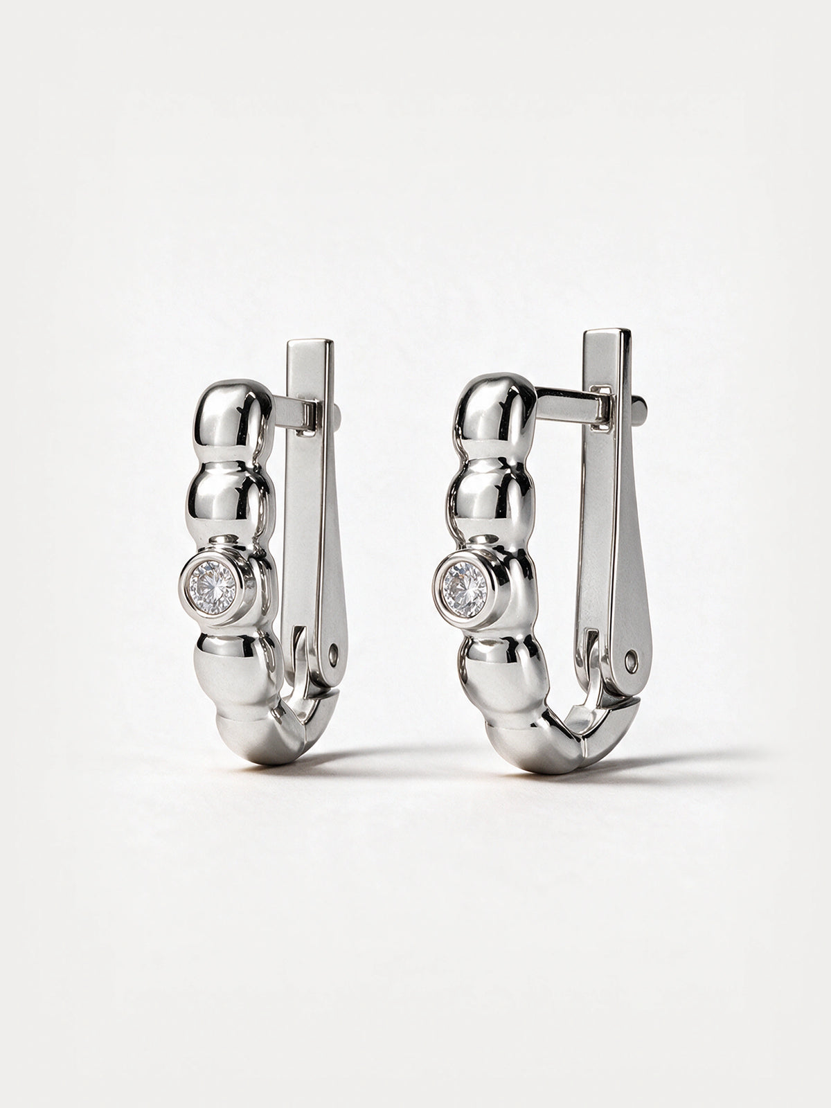 Sculptural Bubble Drop Earrings